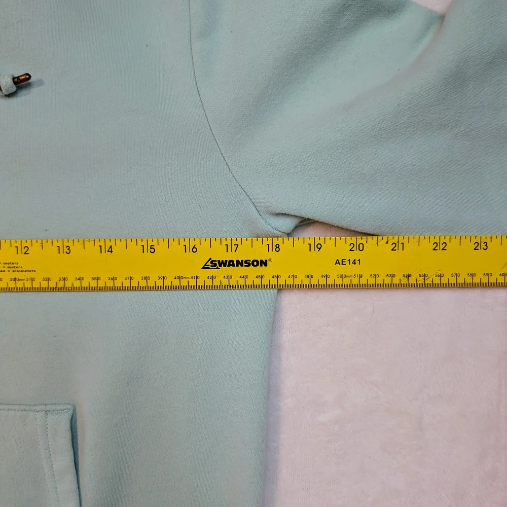 Old Navy Unisex Soft Blue Hoodie - Picture 4 of 11